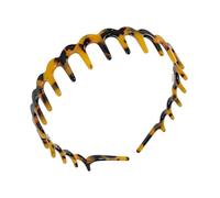 Cerchietto a forma di U con pettini, pettine per capelli integrato a forma di U per cerchietto per capelli, per lavoro, scuola, casa, viaggi e spiaggia