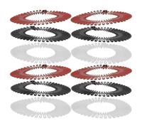 Cerchietto a zig zag, 60 pezzi, fascia elastica per capelli, fascia elastica elastica con molla, supporto flessibile per donne e sport all'aria aperta