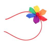 Cerchietto Arcobaleno Fiore, Leggero e Resistente, per Feste | Accessorio dal Design Unico, Adatto a Danze e Giornate Dell’orgoglio, un Pezzo