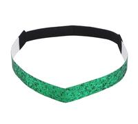 Cerchietto Chioma Donna Sequin Headband Elastico Verde