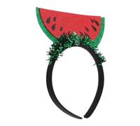 Cerchietto Cocomero Rosso in Feltro Glitterato, Accessorio Chioma
