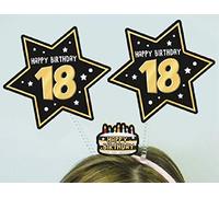 Cerchietto con Antenne 18 Anni - Accessori Festa 18° Compleanno