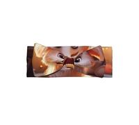Cerchietto con fiocco stampato con cucciolo sorridente - fascia elastica super morbida, adatta per neonati, feste, servizi fotografici e uso quotidiano,