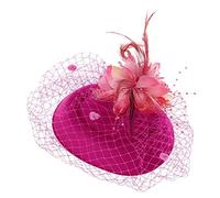 Cerchietto con fiori di piume da donna for matrimonio, accessori for capelli da sposa(D HP)