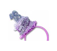 Cerchietto con mini torta 18 anni, festa diciottesimo, compleanno diciottocolore