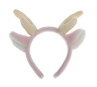 Cerchietto con orecchie di cervo in peluche per costume cosplay cerchietto per feste in maschera copricapo anime giochi di ruolo accessori per capelli in morbido peluche