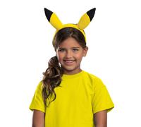 Disguise Pokemon Pikachu Ears, accessorio ufficiale per costume Pokémon, Unisize (8+)