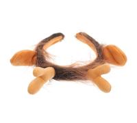 Cerchietto Corna di Drago in Peluche, per Ragazzo Ragazza | Orecchie Effetto Realistico, Accessorio per Feste e Capodanno del Drago, Stile Tenero e Giocoso