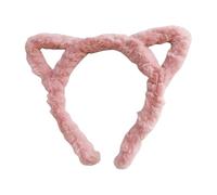 Cerchietto creativo leopardo con orecchie di gattino pelose in morbido peluche per donne uomini adolescenti cerchietto per capelli