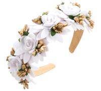 Cerchietto da donna con fiore finto stile immortale