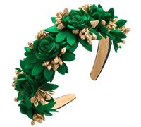 Cerchietto da donna con fiore finto stile immortale