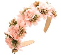 Cerchietto da donna con fiore finto stile immortale