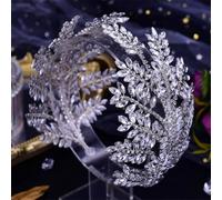 Cerchietto da sposa con strass, accessorio per capelli da sposa, accessorio per capelli da donna, per damigella d'onore, tiara da sposa, Hp418