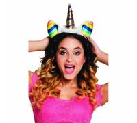 Boland - Diadema da unicorno per adulti, fascia con corno e orecchie, costume da unicorno, costumi di carnevale, costumi da fiaba, addio al nubilato