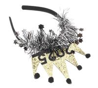 Cerchietto di Buon Anno 2025 Non Tessuto e Plastica | Stile Creativo e Festivo, Facile da Indossare, Adatto ad Adulti, per Foto e Feste