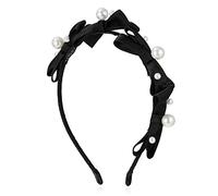 Cerchietto Donna Matrimonio da sposa con fascia for capelli con fiocco di perle vintage