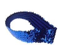 Cerchietto Elastico Paillettes Blu, Lega, per Donne