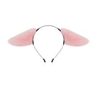 Cerchietto elastico per capelli a forma di orecchie, per donne e ragazze