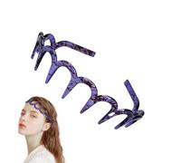 Cerchietto elastico per capelli con denti di squalo, fascia per capelli, per trucco, antiscivolo, unisex, accessorio per capelli da donna