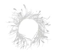 Cerchietto elegante con piume di cristallo per donna sposa festa di nozze copricapo scintillante fascia per capelli per abito da sera fascia da sposa
