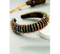 Cerchietto fascia capelli elegante multicolore antiscivolo archetto donna X056