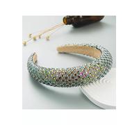 Cerchietto fascia per capelli archetto colorato strass hippie style boho 325101