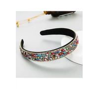 Cerchietto fascia per capelli archetto colorato strass hippie style boho 32599