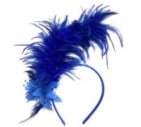 Cerchietto fascinator per capelli per cosplay, stile anni '20, accessorio vintage per capelli da donna