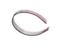 Cerchietto for capelli a forma di onda semplice, accessori for copricapo elastici a molla incrociata in metallo sottile Per Sport, Yoga, Trucco(Style8)