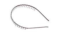 Cerchietto for capelli a forma di onda semplice, accessori for copricapo elastici a molla incrociata in metallo sottile Per Sport, Yoga, Trucco(Style9)