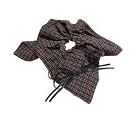 Cerchietto for capelli alla moda con fiocco in nastro da donna - Fascia elegante for tutte le occasioni(Brown)