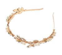 Cerchietto for capelli in lega barocca Fasce for capelli da donna Polsini for capelli dorati Foglia Corona Fascia for capelli Design barocco Accessori for capelli da sposa Accessori for capelli for do