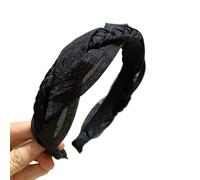 Cerchietto for capelli intrecciato in rete alla moda - Eleganti accessori for capelli da donna(black)
