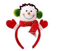 Cerchietto in legno di renna, con campana, con testa di Natale, con copricapo da renna, abito da vacanza, favore festa