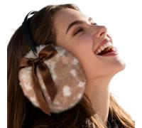 Cerchietto in legno di renna per orecchie di animali | Fascia di cervo, accessorio per collana di pelliccia calda per donne, abbigliamento da gioco di ruolo cosplay, spettacolo di scena festivo