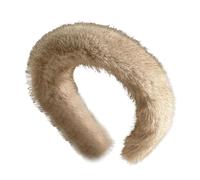 Cerchietto in peluche caldo da donna, fascia in visone sintetico invernale | fascia calda in peluche da donna, fascia e moderna per uso interno ed esterno, per lavare il viso, per Re