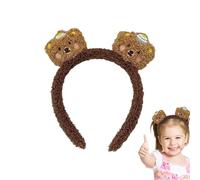 Cerchietto in peluche, cerchietto per il trucco - Cerchio per il trucco, accessori decorativi per capelli, anello in peluche per donne, adolescenti e ragazze