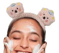 Cerchietto in peluche, morbido cerchietto per capelli per trucco, accessorio decorativo per capelli da donna