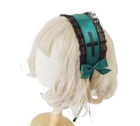 Cerchietto in pizzo morbido e confortevole, stile gotico, elegante, adatto per varie acconciature