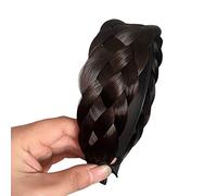 Cerchietto intrecciato per capelli invisibili intrecciati fascia per capelli intrecciati parrucca per capelli per acconciatura treccia trecce fascia intrecciata