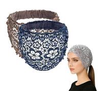Cerchietto largo con perline e fiori di prugna, stile Boho-Chic con cristalli e perle, design con perline floreali, elegante accessorio per capelli da indossare tutti i giorni e occasioni speciali