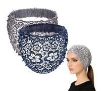 Cerchietto largo con perline e fiori di prugna, stile Boho-Chic con cristalli e perle, design con perline floreali, elegante accessorio per capelli da indossare tutti i giorni e occasioni speciali