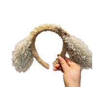 Cerchietto morbido orso per capelli pratico per donne e ragazze, copricapo coreano, fasce per capelli cartoni animati, accessorio per capelli