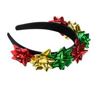 Cerchietto Natalizio - Accessorio Classico Per Feste Di Lunga Durata,Fascia Natalizia In Rosso Verde E Oro - Per La Fidanzata Gli Amici Il Cosplay L'Evento La Scuola Lo Spettacolo La Parata Il Raduno