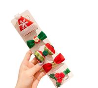 Cerchietto natalizio con corna di renna e forcina. Bellissimo copricapo per le feste, ideale per ragazze.