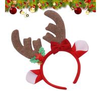 Cerchietto Natalizio Per Donne,Per Feste E Vacanze Cerchietto Per Capelli | Fascia Per Capelli Alla Per Trucco E Bellezza Adulti,Per Matrimonio Vacanza Campeggio Picnic BBQ Giardino Festa Cena Palco