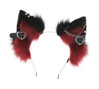 Cerchietto Orecchie da Gatto per Halloween capelli gotici cosplay