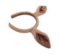 Cerchietto Orecchie di Cavallo in Peluche, per Bambine e teatro | Stile Realistico e Festivo, Plastica e Peluche, per Foto e Feste di Compleanno, Tiene i Chioma Indietro