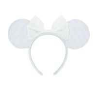 Cerchietto orecchie Minnie Mouse Tokyo Disney Resort fiocco a righe blu Giappone