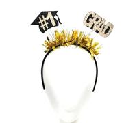 Cerchietto per capelli a forma di lettera per feste di laurea, per feste di laurea, per adolescenti